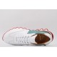 Christian Louboutin  Loubishark Sneakers White Mint Red