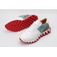 Christian Louboutin  Loubishark Sneakers White Mint Red