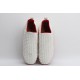 Christian Louboutin Spike Sock White Red