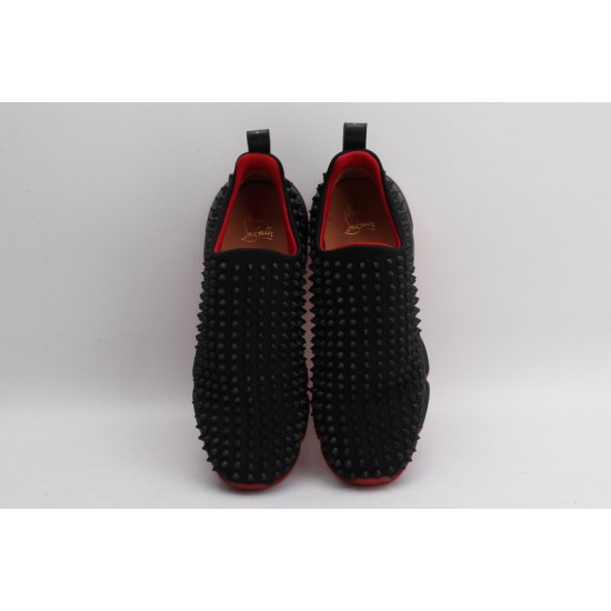 Christian Louboutin Spike Sock Black