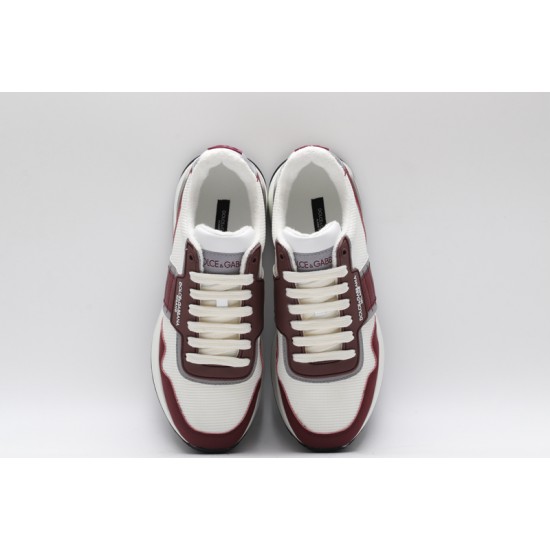 Dolce & Gabbana Sneakers White Burgundy