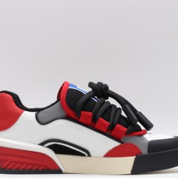 Dolce & Gabbana Portofino Sneakers White Red Black