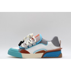 Dolce & Gabbana Portofino Sneakers White Vivi Blue