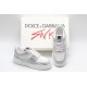 Dolce & Gabbana Portofino Sneakers White Silver