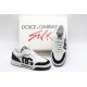 Dolce & Gabbana Sneakers White Black Studded