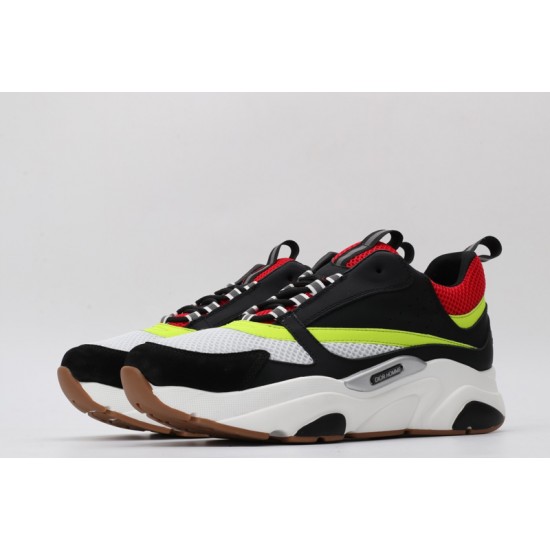 Dior B22 Sneakers Black Volt White