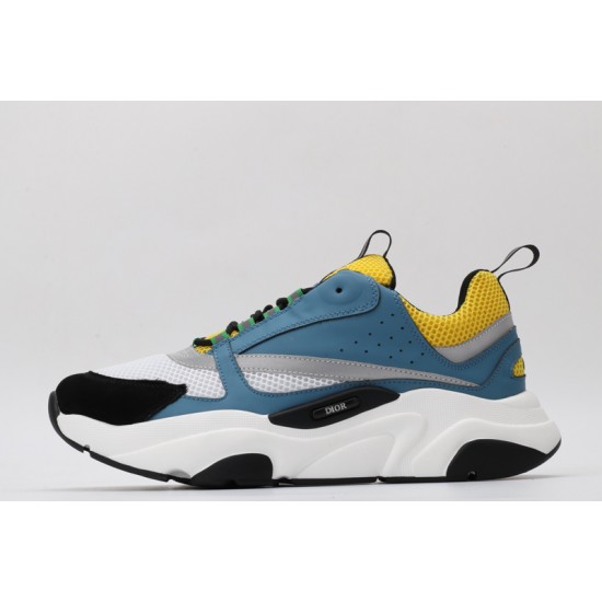 Dior B22 Sneakers Emerald Yellow