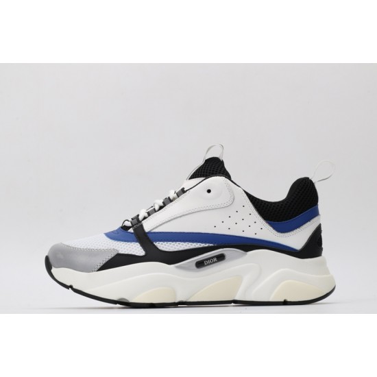 Dior B22 Sneakers White Black Blue