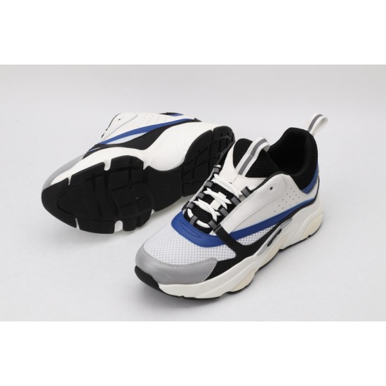 Dior B22 Sneakers White Black Blue