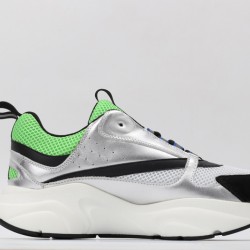 Dior B22 Sneakers Silver Lime Green