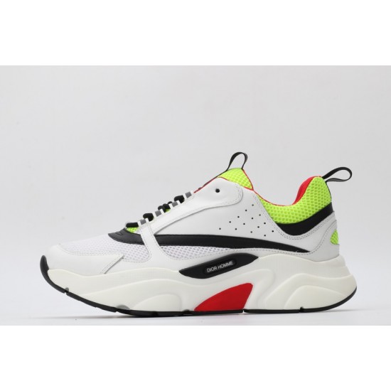 Dior B22 Sneakers White Volt Black Red