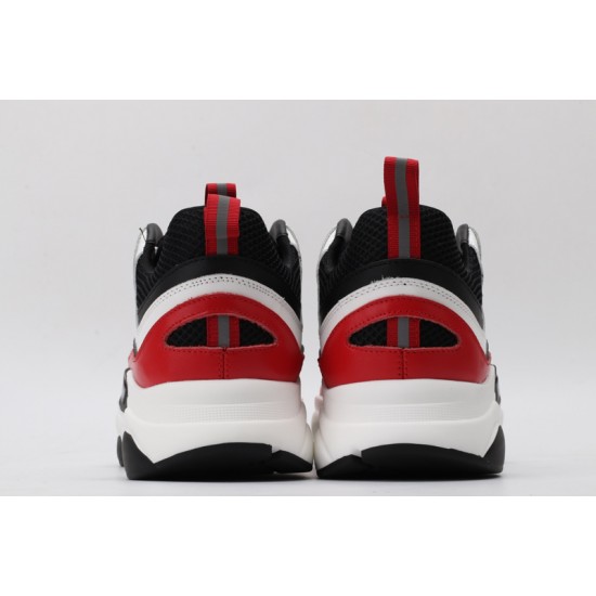 Dior B22 Sneakers White Black Varsity Red