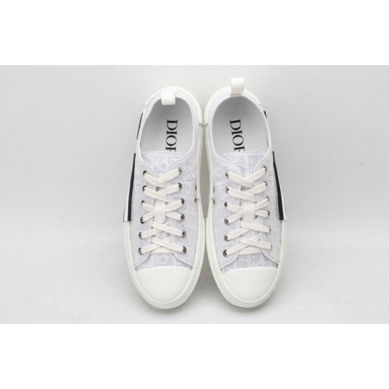 Dior B23 Low Oblique White Black