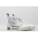 Dior B23 High Top Daniel Asham Newspaper