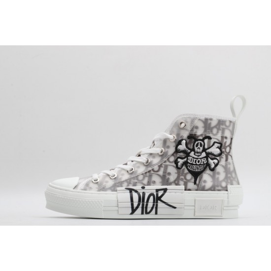 Dior B23 High Top Bee Embroidery