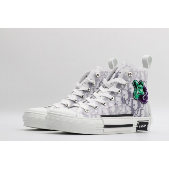 Dior B23 High x Kenny Scharf Purple