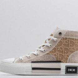 Dior B23 High Gold Oblique Canvas