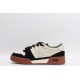 Fendi Match Low Top Suede 'Black Beige' 7E1493AHH2F1FZB