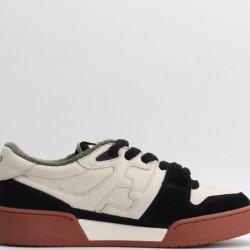 Fendi Match Low Top Suede 'Black Beige' 7E1493AHH2F1FZB