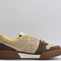 Fendi Match Low Top Suede 'Yellow Beige' 7E1493AHH2F1FHU