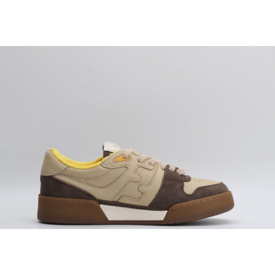 Fendi Match Low Top Suede 'Yellow Beige' 7E1493AHH2F1FHU