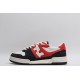 Fendi Match Low Top Suede Navy Red White