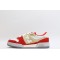 Fendi Match Low Top Suede Red Beige White