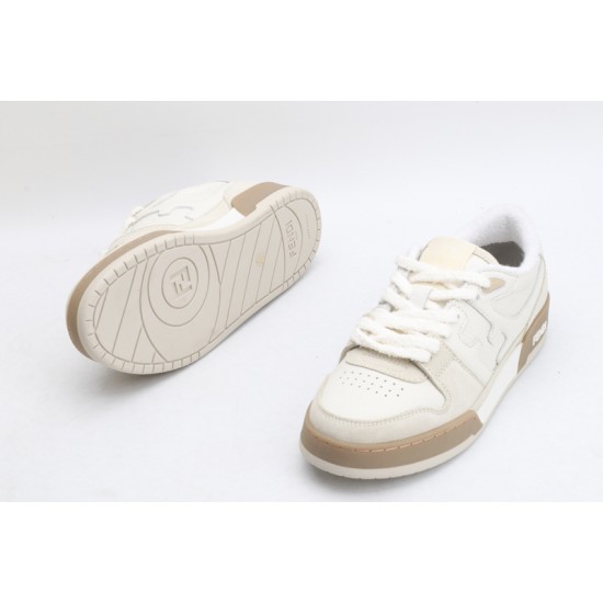 Fendi Match Low Top Suede 'White' 8E8252AHH2F1FHS