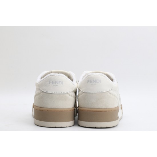 Fendi Match Low Top Suede 'White' 8E8252AHH2F1FHS