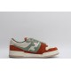 Fendi Match Low Top Suede Beige Mint Orange