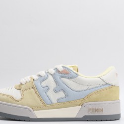 Fendi Match Low Top 'Pastel Yellow Blue' 8E8252AI1NF1H1F