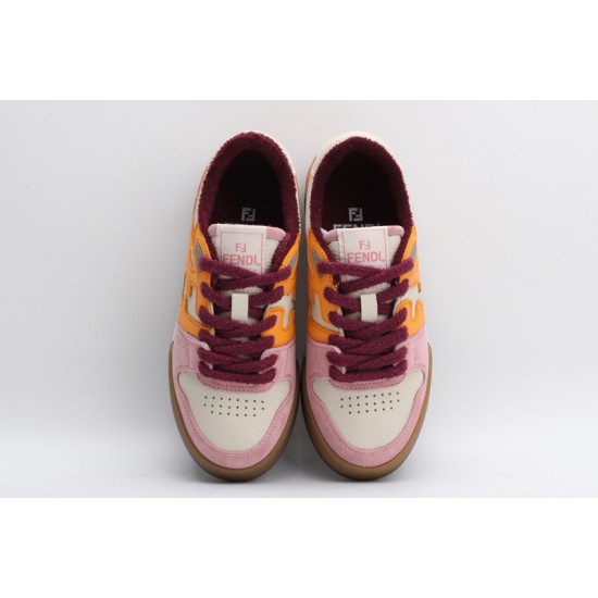 Fendi Match Low Top 'Pink Yellow' 8E8252AI1NF1H1C