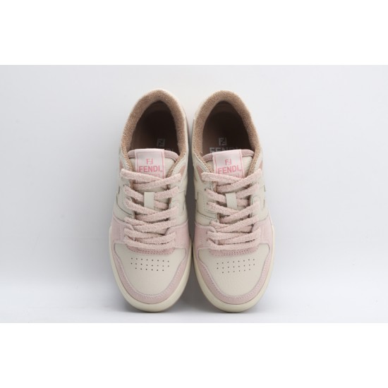 Fendi Match Low Top Suede 'Pink Beige' 8E8252AHH2F1FHT