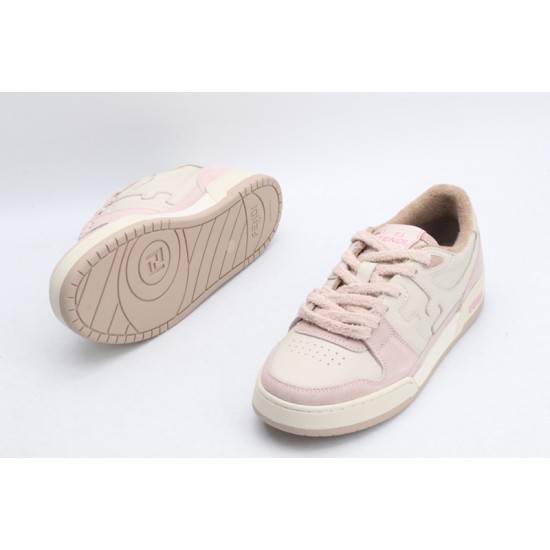 Fendi Match Low Top Suede 'Pink Beige' 8E8252AHH2F1FHT