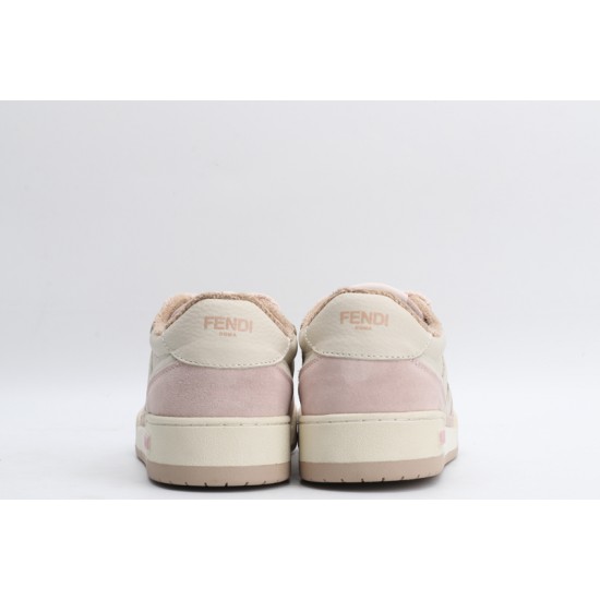 Fendi Match Low Top Suede 'Pink Beige' 8E8252AHH2F1FHT