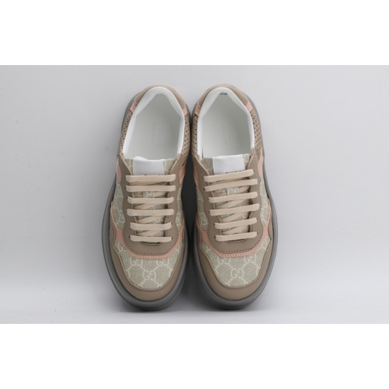 Gucci GG Embossed Sneaker Brown Grey