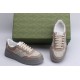 Gucci GG Embossed Sneaker Brown Grey