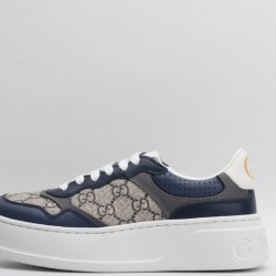 Gucci GG Supreme Canvas Navy Grey