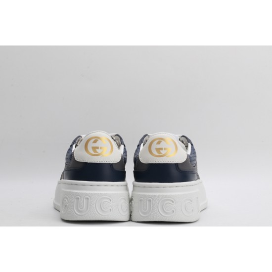 Gucci GG Supreme Canvas Navy Grey