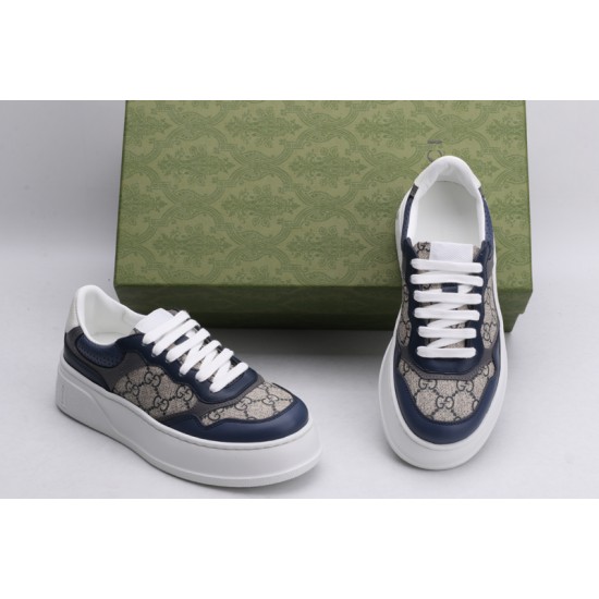 Gucci GG Supreme Canvas Navy Grey