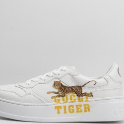 Gucci GG Embossed Sneaker White Tiger