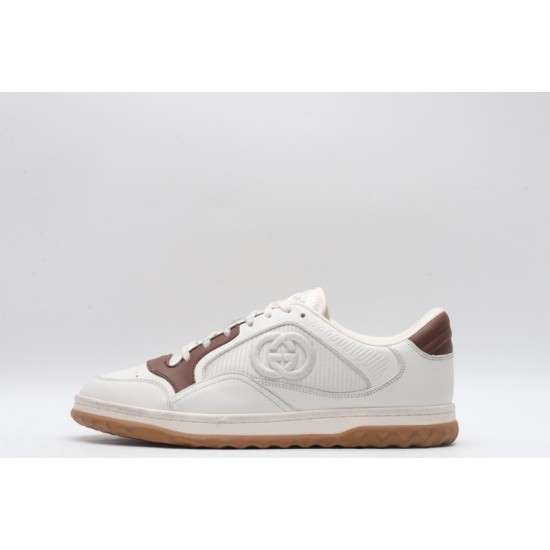 Gucci MAC80 Sneaker 'Off White Brown' 741656-AAB79-9155