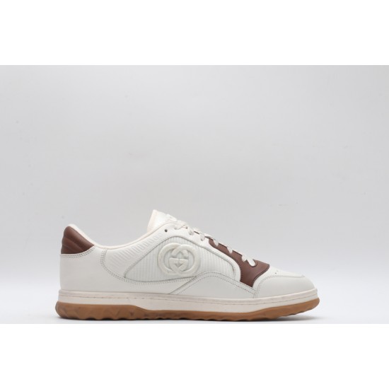 Gucci MAC80 Sneaker 'Off White Brown' 741656-AAB79-9155