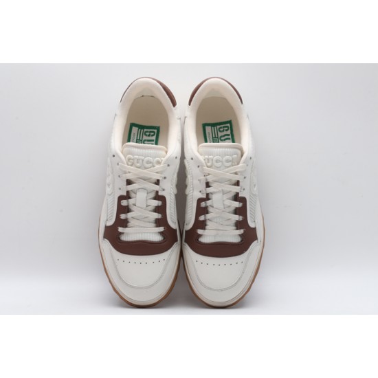 Gucci MAC80 Sneaker 'Off White Brown' 741656-AAB79-9155