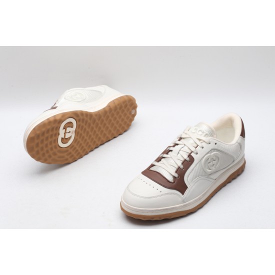 Gucci MAC80 Sneaker 'Off White Brown' 741656-AAB79-9155