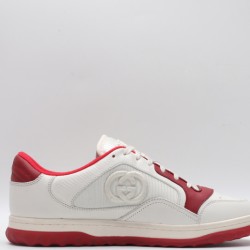 Gucci MAC80 Embroidered Sneakers 'White Red' 749896-AAB79-9150