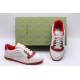 Gucci MAC80 Embroidered Sneakers 'White Red' 749896-AAB79-9150