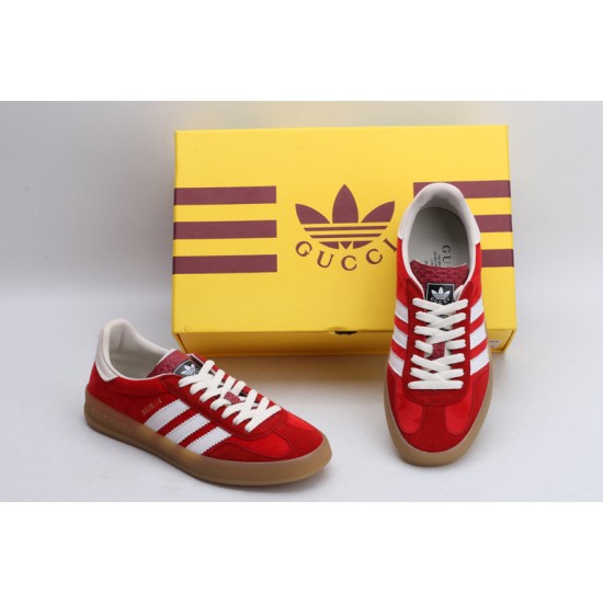 Adidas Gazelle x Gucci Red 707848-9STU0-6360