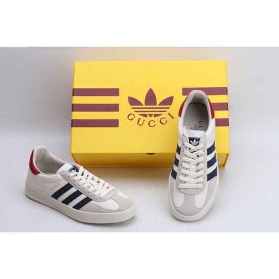 Adidas Gazelle x Gucci 'White Navy' 707861-UTT10-9060