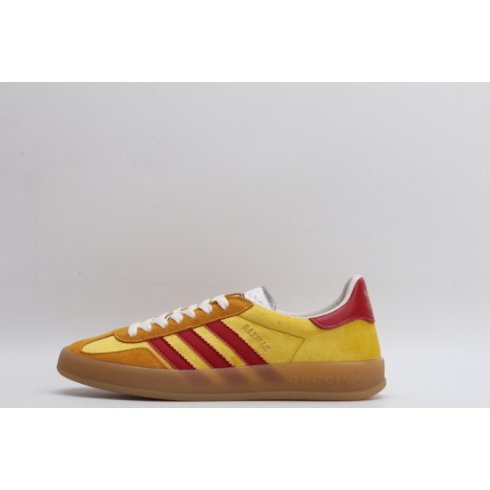 Adidas Gazelle x Gucci 'Yellow Velvet' 707848-9STU0-7170